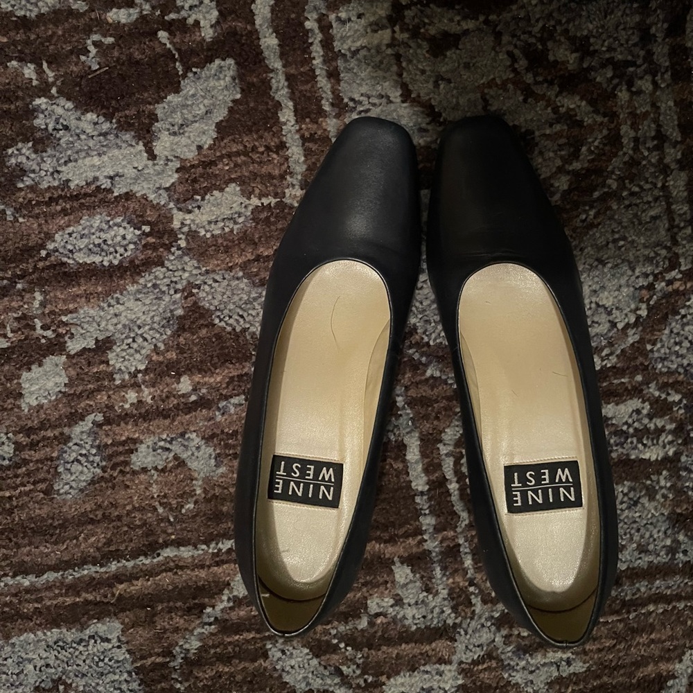 Leather heels